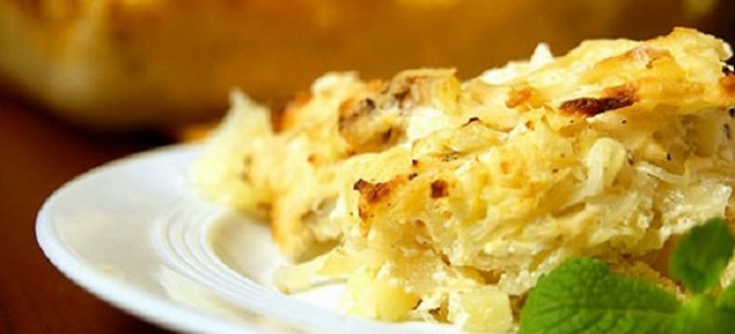 запеканка из цветной капусты