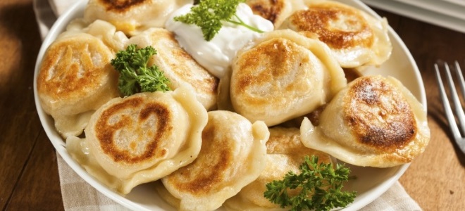 жареные пельмени