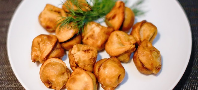 жареные пельмени