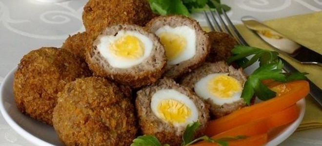 зразы с перепелиным яйцом